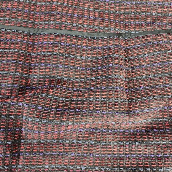 ANN TAYLOR LOFT Eggplant Purple Tweed Mini Skirt - Picture 11 of 11